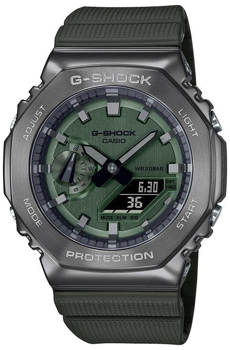 HODINKY CASIO GM-2100B-3AER G-SHOCK + MANUÁL