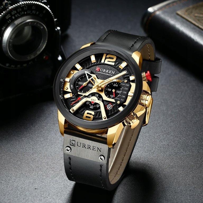 PÁNSKÉ HODINKY CURREN 8329 (zc027b) CHRONOGRAF BOX