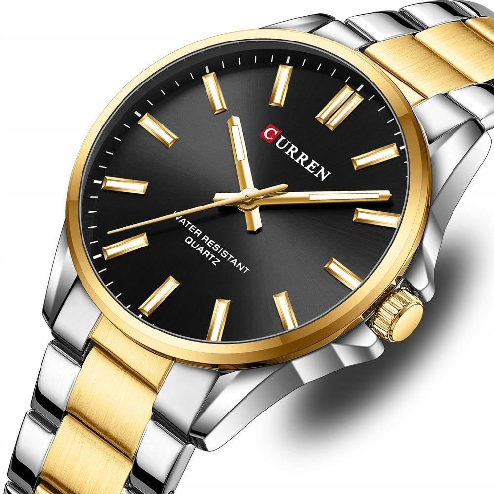 PÁNSKÉ HODINKY CURREN 9090G (zc041b) + BOX