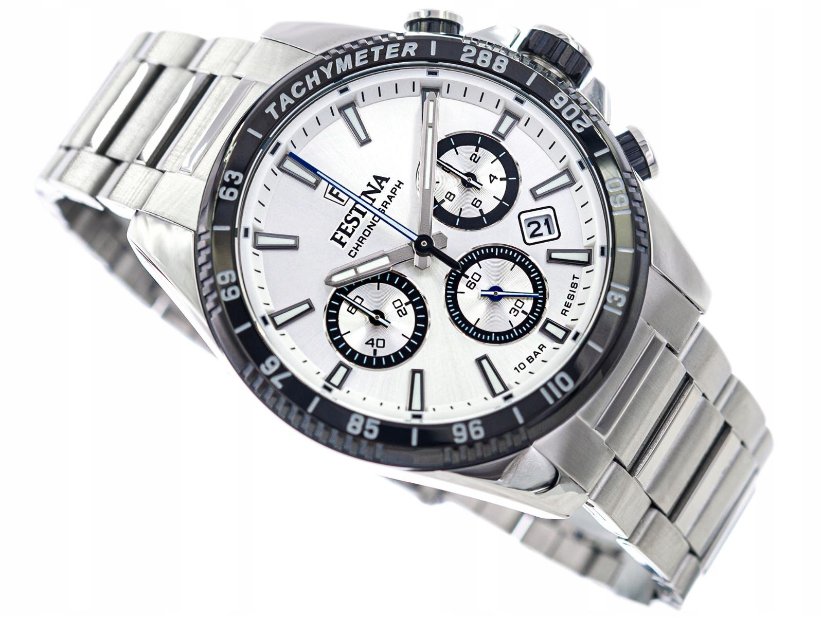 PÁNSKÉ HODINKY FESTINA F20560/1 10BAR CHRONOGRAF